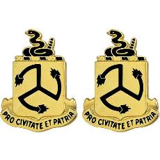 200th Infantry Regiment Unit Crest (Pro Civitate Et Patria)